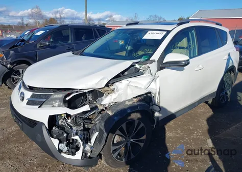 2015 Toyota Rav4 Limited z USA, uszkodzony, nr VIN 2T3DFREV4FW293236